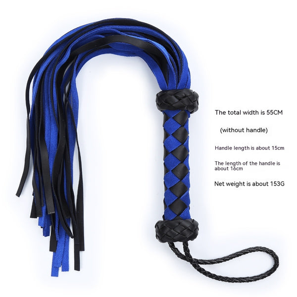 Supplies Whip Genuine Leather Whip Sexy Toy