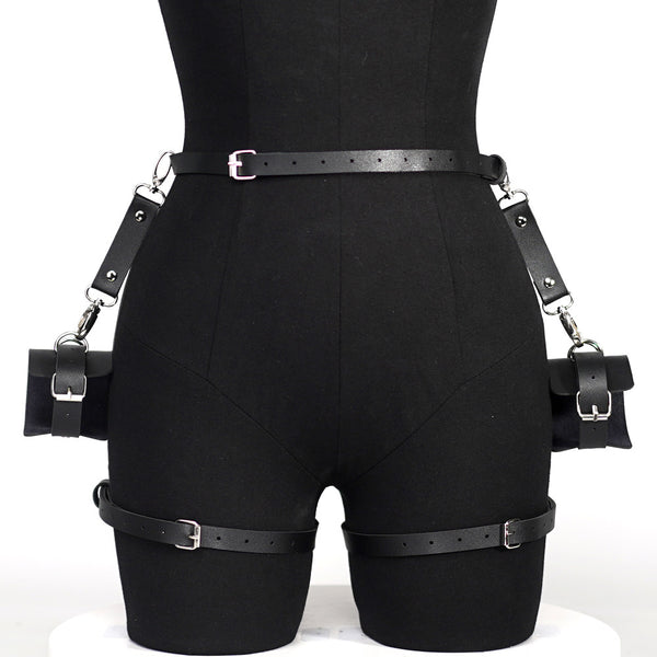 Binding Leather Couple Underwear Toys